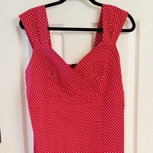 TORRID Polka Dot Wiggle Pinup Dress NWOT 14 Sexy BodyCon Pin Up